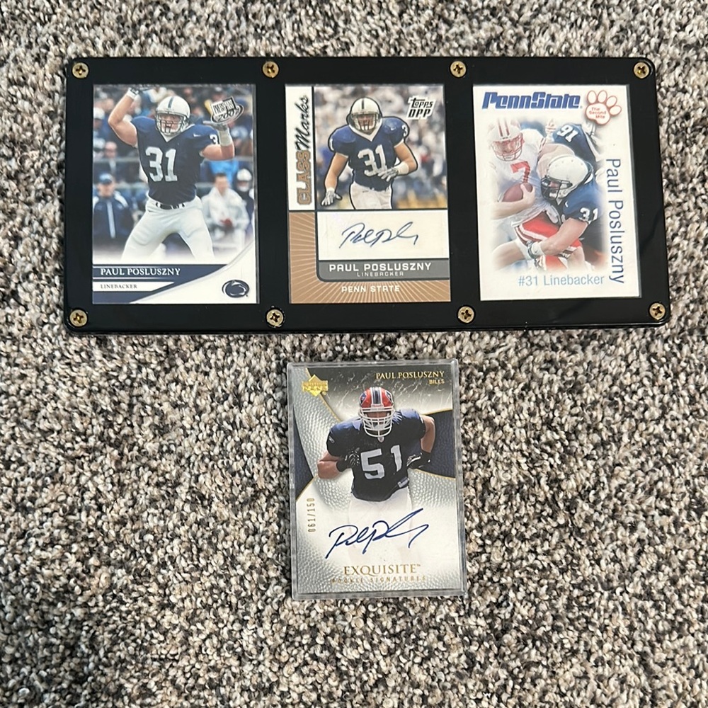 Paul Posluszny Football Card Collection